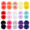Jollybows 30Pcs Baby Girls Alligator Hair Clips Chiffon Flower Hair Clips