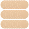 25 Pcs Women S Round Soft Makeup Beauty Eye Face Foundation Blender Facial Smooth Powder Puff Cosmetics Blush Applicators Sponges Use For