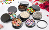 Foraineam 48 Pack 2 Oz Round Lip Balm Tin Cans Aluminum Cosmetic Sample Containers With Screw Lid Matte Black Metal Empty Tins Storage