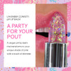Winky Lux Lavender Glitter Confetti Balm Color Changing Ph Lip Balm