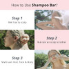 Erigeron All In One Pink Clay Mochi Shampoo Bar For Sensitive And Oily Scalp Care Rosemary Oil Green Tea Dandruff And Itchy Scalp Shampoo