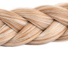 Diguan 2 Strands Synthetic Hair Braided Headband Classic Chunky Plaited Braids Elastic Stretch Hairpiece Women Girl Beauty Accessory 54G