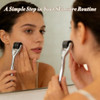 Diougens Lee Derma Roller Titanium Microneedling Roller For Face And Body