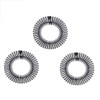 Tuiser 3Pieces Flexible Plastic Circular Stretch Hair Combs Headband Hairband Holder For Women Girls