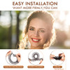 Tuiser 3Pieces Flexible Plastic Circular Stretch Hair Combs Headband Hairband Holder For Women Girls