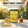 Craize Sweet Corn Crisps Gluten Free Vegan Kosher Toasted Corn Crackers 6 Pack 4 Oz Each