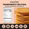 Craize Guava Crisps Gluten Free Vegan Kosher Toasted Corn Crackers 6 Pack 4 Oz Each