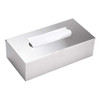 Sumnacon Chrome Tissue Box Cover Rectangle Wall Mount Tissue Box Holder