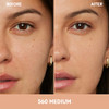 Covergirl Clean Fresh Nourishing Skin Tint 560 Medium Liquid Foundation Dewy Finish Infused With Coconut And Aloe Vegan Formula