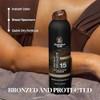 Australian Gold Continuous Spray Sunscreen Spf 15 Instant Bronzer 6 Fl