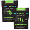 Tea Tree Oil Foot Soak With Epsom Salt Made In Usa For Toenail Irritations Athletes Foot Stubborn Foot Odor Scent Softens Calluses And