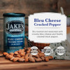 Jake S Nut Roasters Bleu Cheese Cracked Pepper Almonds 7 Oz Can 2 Pack