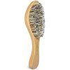 Grannaturals Extra Hard Wave Brush Curved Boar And Extra Hard Nylon Bristle Hair Brush For 360 Waves