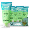 Eco Botanics 20 Count 0.85 Oz Shampoo Bulk Travel Size Hotel Toiletries