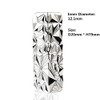 Healthcom 5 Packs 12.1Mm Square Empty Lipstick Tubes Diamond Lip Balm Tube Container Diy Refillable Cosmetics Bottles With Magnetic Cap