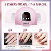 Uv Led Nail Lamp 54W Professional Nail Dryer Gel Polish Light Uv Light With 3 Timer Setting Curing Gel Led Dryer Art Tools With Automatic