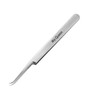 Ms.Queen Eyelash Extension Tweezers Professional Curved Pointed Isolation Tweezers For Classic Individual Volume Mink Lash Extensions