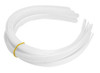Hipgirl Bulk Plain Craft Plastic Headbands For Diy 12Pc White Headbands For Women Girls And Teens