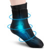 Tolaccea Reusable Gel Cold Therapy Sock for Hot & Cold Therapy, Ankle Foot Ice Pack Wrap for Injuries, Instant Pain Relief for Achilles Tendonitis, P