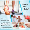 Tolaccea Reusable Gel Cold Therapy Sock for Hot & Cold Therapy, Ankle Foot Ice Pack Wrap for Injuries, Instant Pain Relief for Achilles Tendonitis, P