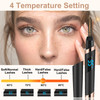Heated Eyelash Curler Electric Eyelash Curler Rechargeable Lash Curler For Makeup Natural Curling Eye Lashes And 24 Hours Long Lasting Black