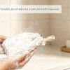 Zepeloffy Soap Bag 5 Packs Bar Saver Pouch Sisal Soap Saver Bag