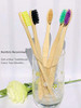 Goaycer Bamboo Toothbrushes 10 Pack Medium Soft Bristles Bpa Free Biodegradable Bulk Wooden Toothbrush