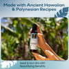 Island Essence Coconut Soothing Oil Hawaiian Oil Blend With Organic Coconut Oil For Skin And Hair Made In Maui 4.5 Oz Bottle For Body