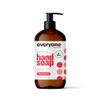 Everyone Liquid Hand Soap 12.75 Ounce Pack Of 1 Ruby Grapefruit Plant Based Cleanser With Pure Essential Oils