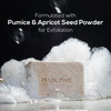 Marlowe. Body Scrub Soap Exfoliating Soap Bar Oud Wood 7 Oz