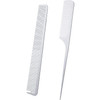 Boao 2 Pcs Metal Combs Silver Rat Tail And Fine Cutting Comb