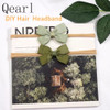 Qearl 60 Pack Soft Stretchy Diy Nylon Headbands Hair Bands For Newborns