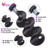 Yuyongtai Body Wave Hair 3 Bundles 18 20 22 Inch Human Hair 100 Percent Unprocessed Brazilian Virgin Hair Bundles Deals Weave Bundles Human