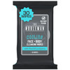 The Nobleman Mens Cooling Face And Body Cleansing Wipes Aloe And Eucalyptus No Rinse Cleansing Cloths For Gym Travel Sweat Removal Post