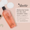 Aloette Sensitive Skin Toner For Face Normal Dry And Sensitive Skin Care