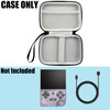 LeoTube Carrying Case for RG35XX, Storage Travel Holder Compatible with Portable Game Console Accessories