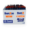 Coretex Sun X 50 Broad Spectrum Sunscreen Packets And Dry Towels Duo Kit Pack Of 25 Paraben Oxybenzone Octinoxate And Oil Free Sunscreen No