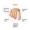 Hoogoo 10 Pack Big Toe Caps And Protectors Gel Toe Covers Protect Toe From Rubbing Ingrown Toenails Corns Blisters Hammer Toes And Other