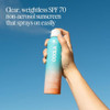 Coola Clear Sunscreen Spray Spf 70 Peach Blossom Scented 6 Fl Oz