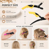 Hh And Ll Hair Clips For Women Wide Teeth And Double Hinged Design Alligator Styling Sectioning Clips Of Professional Hair Salon Quality 10