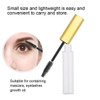 Comicfs 20 Pcs 4Ml Transparent Reusable Empty Bottle Tube Container Makeup Vials Cosmetic Tool For Eyelash Growth Oil Mascara With Rubber