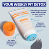 Megababe Happy Pits Underarm Mask Detox Odor Control 3 Fl Oz