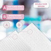 Disposable Fast Dry Wipes Daily Face Towel Facial Washcloth Makeup Remover Cleansing Towelettes Ultra Soft 40 Ct 1 Reusable Plastic Box