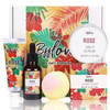 Spa Gifts For Women Gift Set Self Care Kit Birthday Gifts 5Pc Rose Bath Sets Include Massage Oil Bath Bomb Salt Scrub Soap Hand Cream
