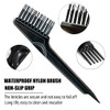 Hair Brush Cleaner Tool Comb Cleaning Hairbrush For Removing Hair And Debris Black