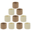 100 Pack Bulk Super Soft Stretchy Elastic Nude Skin Color Nylon Headbands Bow Khaki Brown Ivory Skinny Slim Turban Headwrap Hair Ties