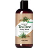Chamuel Tea Tree Antibacterial Body Wash With Peppermint And Eucalyptus Oil Natural Daily Shower Gel For Itchy Skin Body Odor And Foot Care