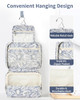 Narwey Hanging Travel Toiletry Bag For Women Travel Makeup Organizer Bag