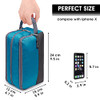 Wandf Travel Toiletry Bag For Men Small Dopp Kit For Toiletries