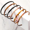 Willbond 6 Plastic Thin Headbands Multi Color Classic
